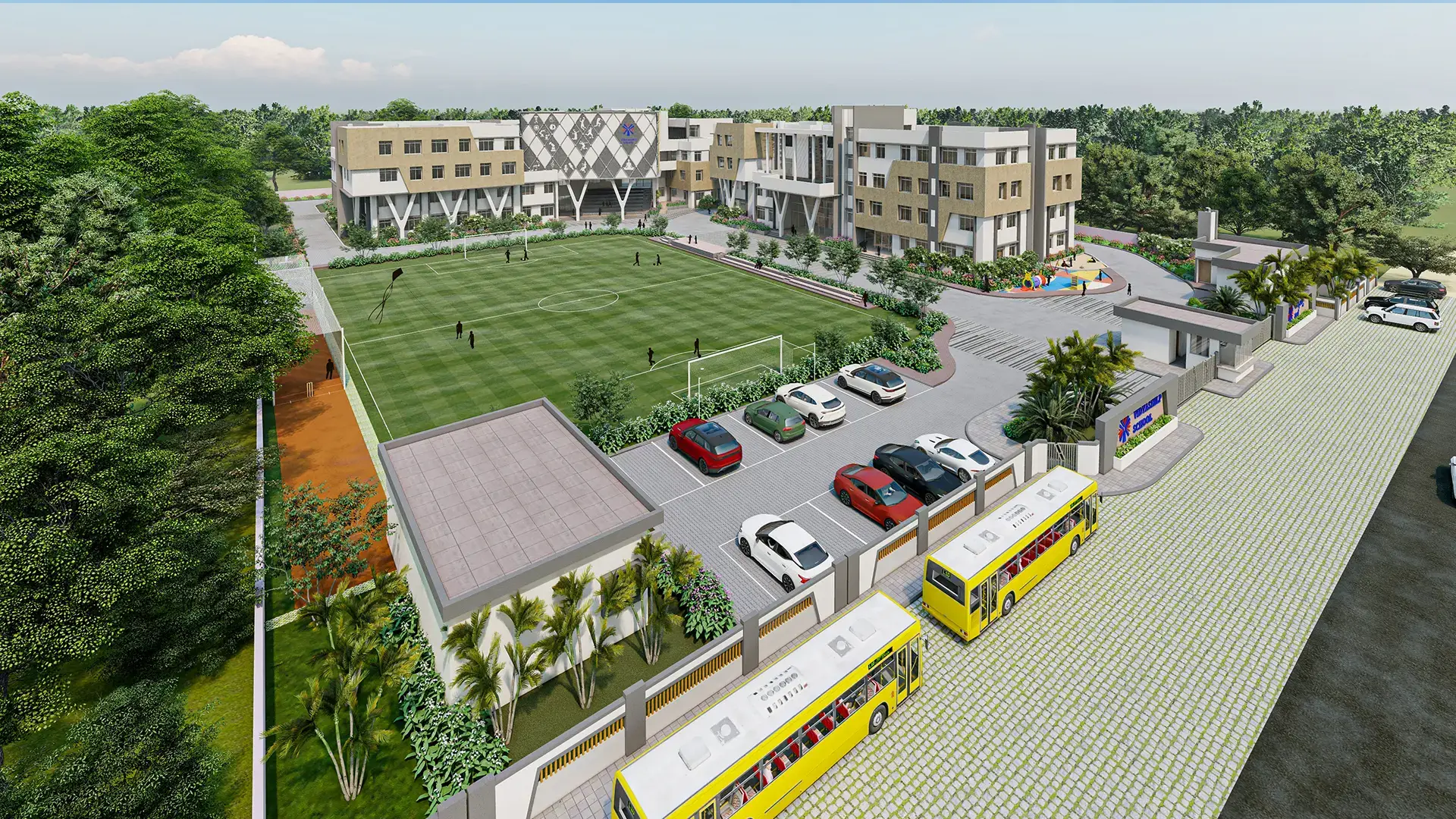 Vidyashilp School Sarjapur school grounds